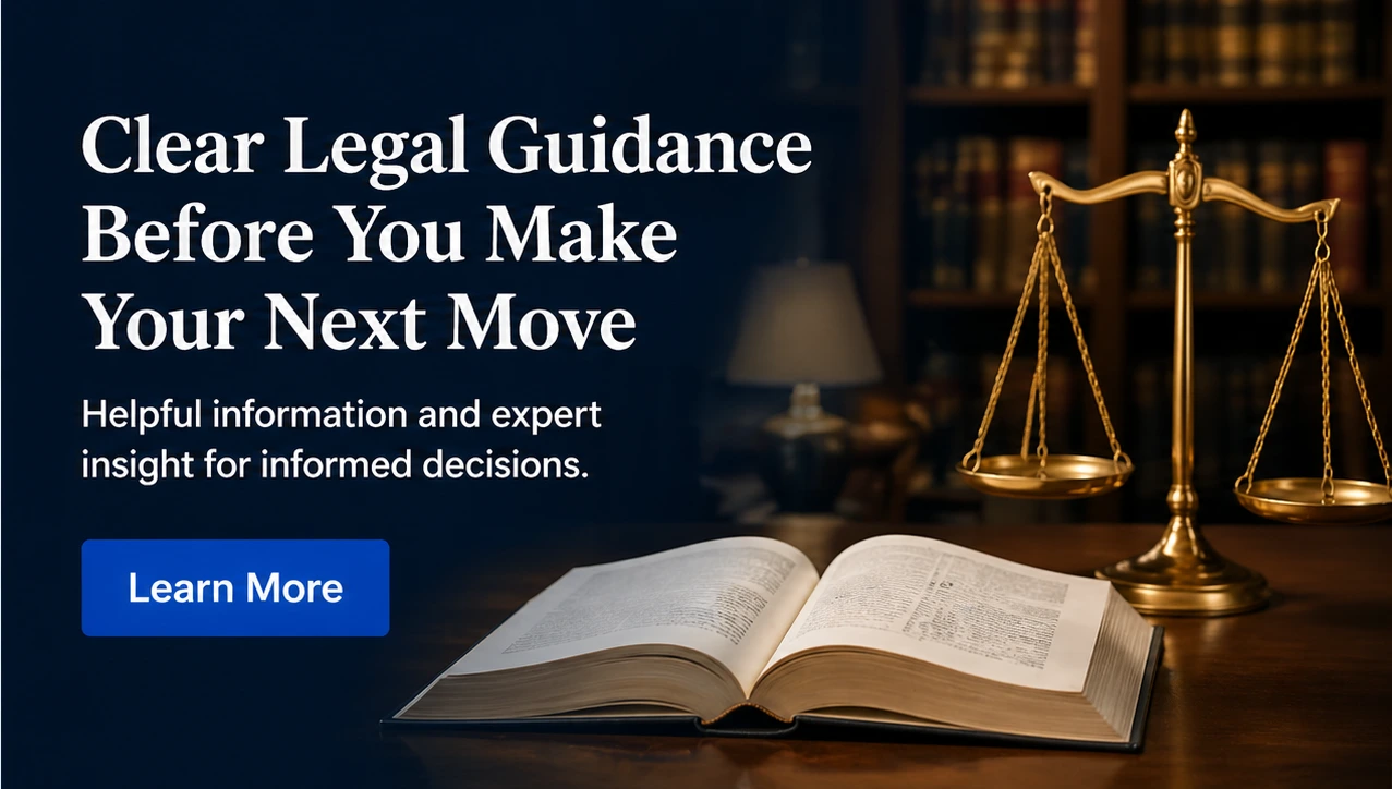 Premium plan law firm social media post example — Client Education