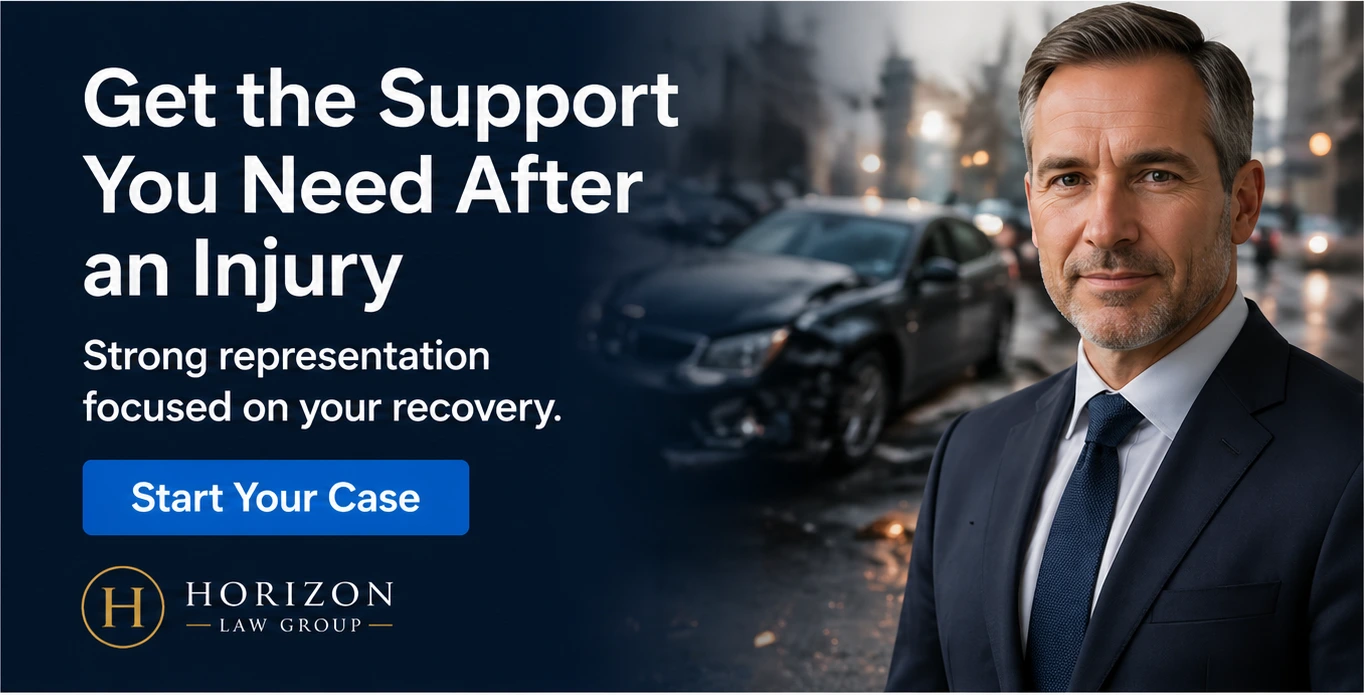 Premium plan law firm social media post example — Personal Injury
