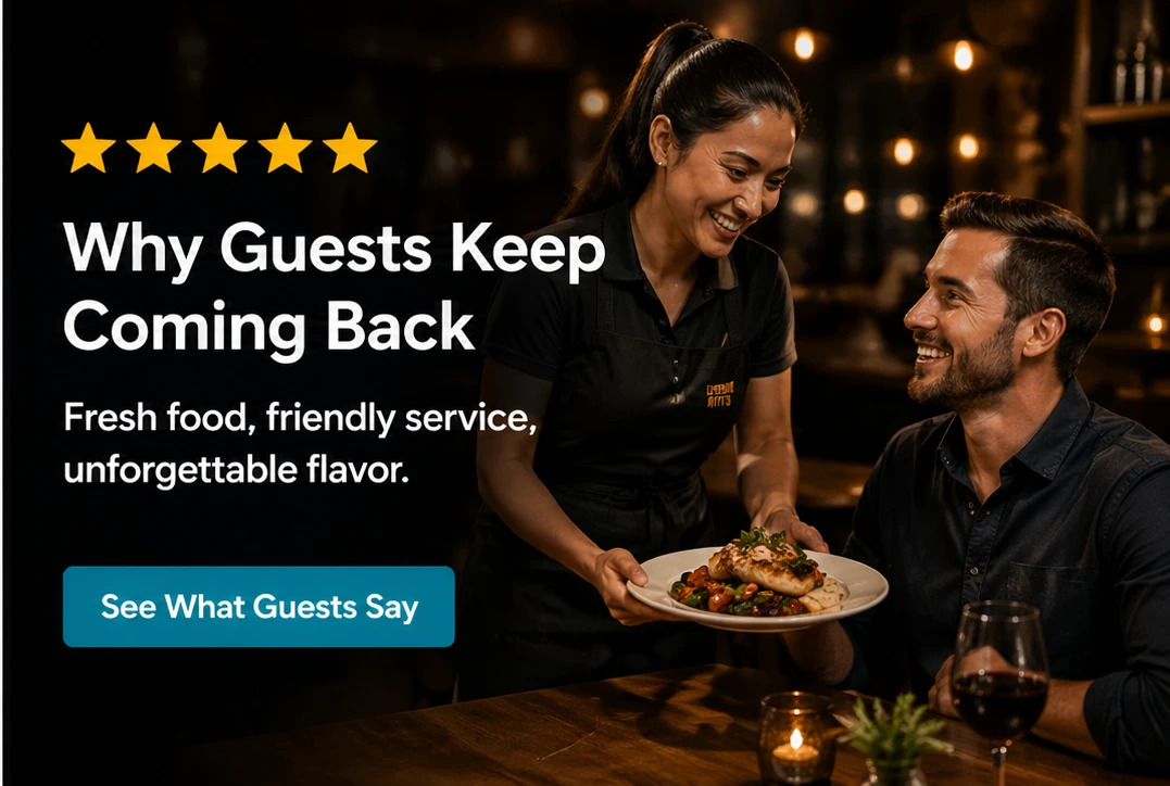 Premium plan restaurant social media post example — Catering