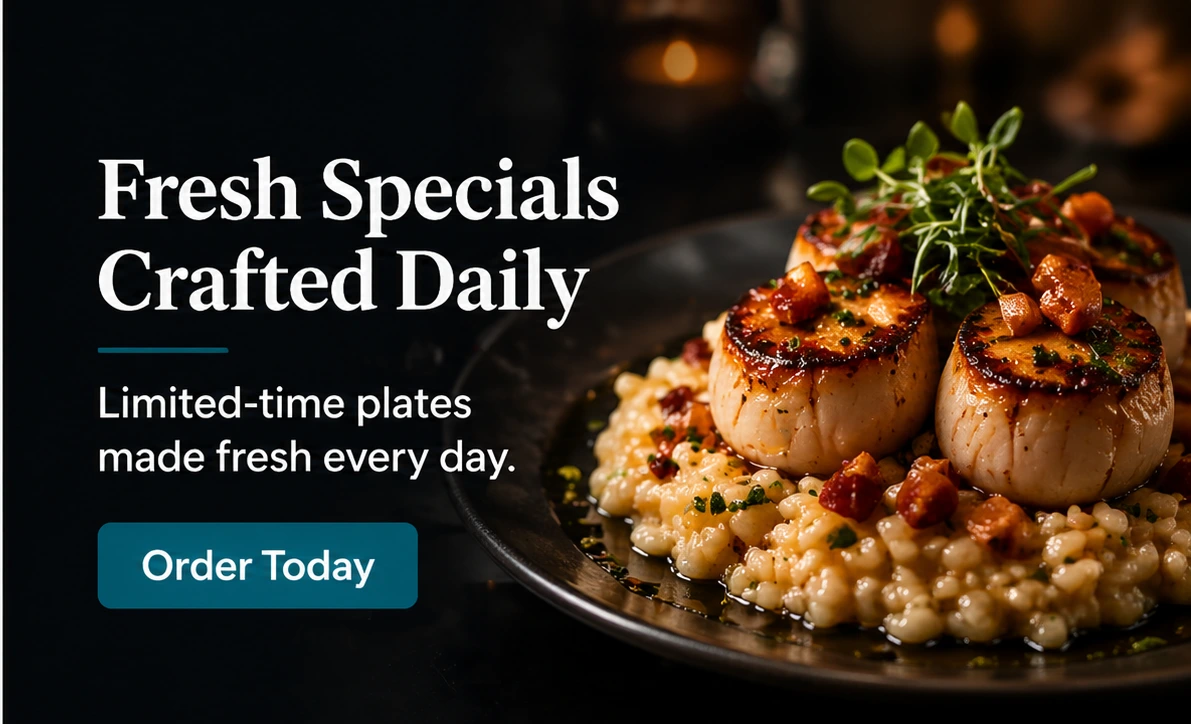 Premium plan restaurant social media post example — Seasonal Promotions